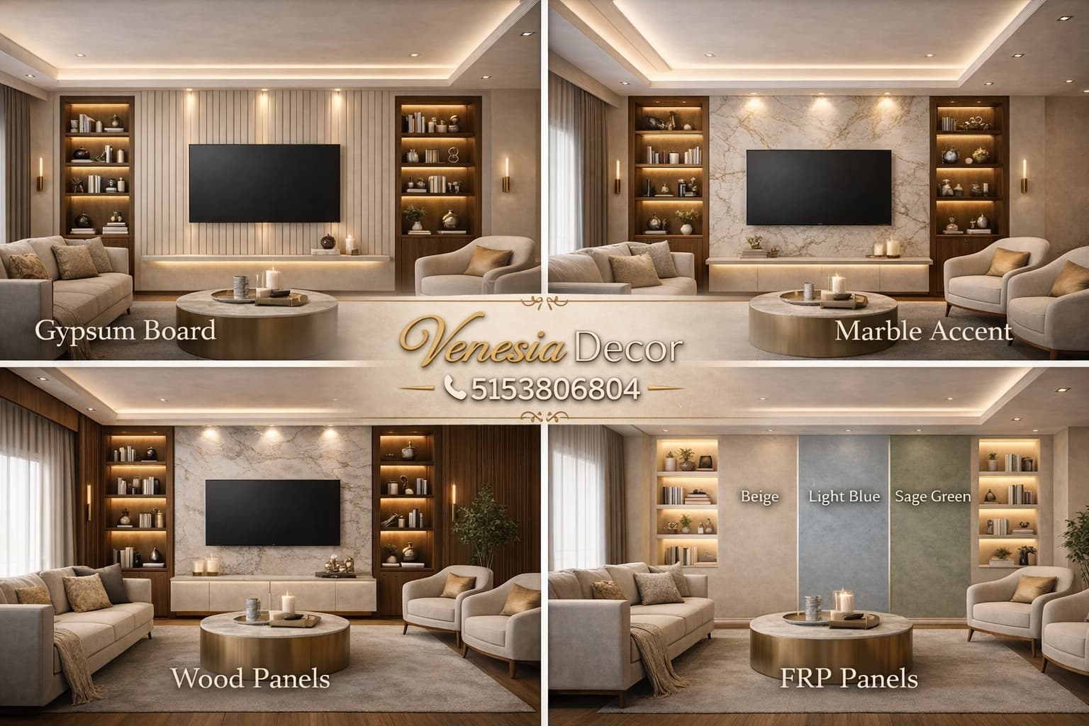 Marble Alternative Panels project 4